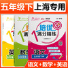 培优满分精练  第二学期 小学 （语数英）上海沪教版同步辅导课后题训练 商品缩略图4