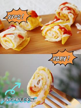 绝好吃！燕麦麸厚蛋烧