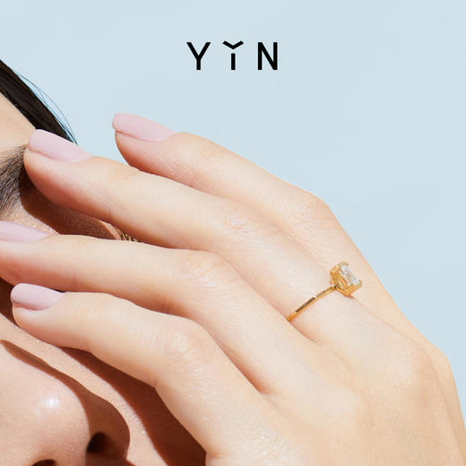 「熠」光芒系列 祖母绿钻石戒指 商品图5