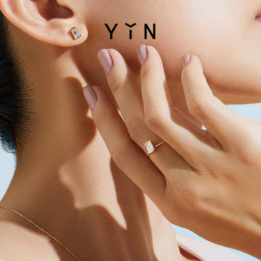 「熠」光芒系列 祖母绿钻石戒指 商品图3