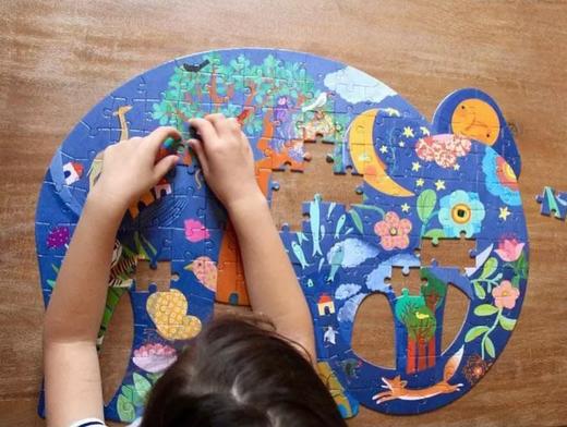 DJECO艺术拼图（150-350片）&大块拼图（58片），儿童成人皆适宜(专用链接) 商品图3