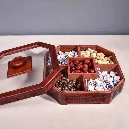 红檀八角果盒 商品图0