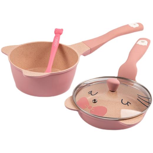 【Didinika迪迪尼卡】婴儿辅食锅四件套（喵喵款） 商品图0