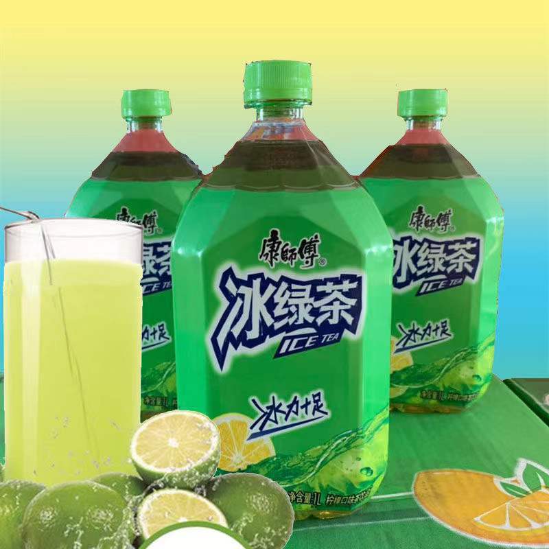 1l*12瓶 康师傅冰绿茶