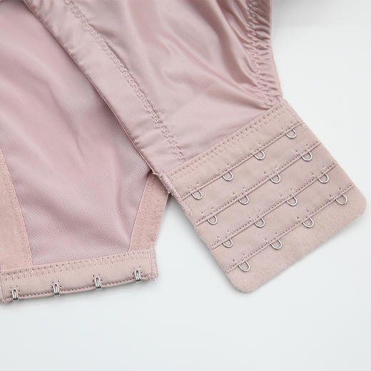 贝佳人新软钢圈美背上托大胸显小侧收副乳文胸蕾丝全罩杯内衣女BW96805 商品图4