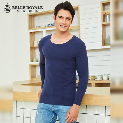 【秒杀品，不退不换】皇家丽美男士保暖上衣8059A 商品图1