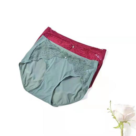 【列维斯蕾丝】安莉芳女士棉质底裆内裤性感中腰三角裤E13591 商品图2