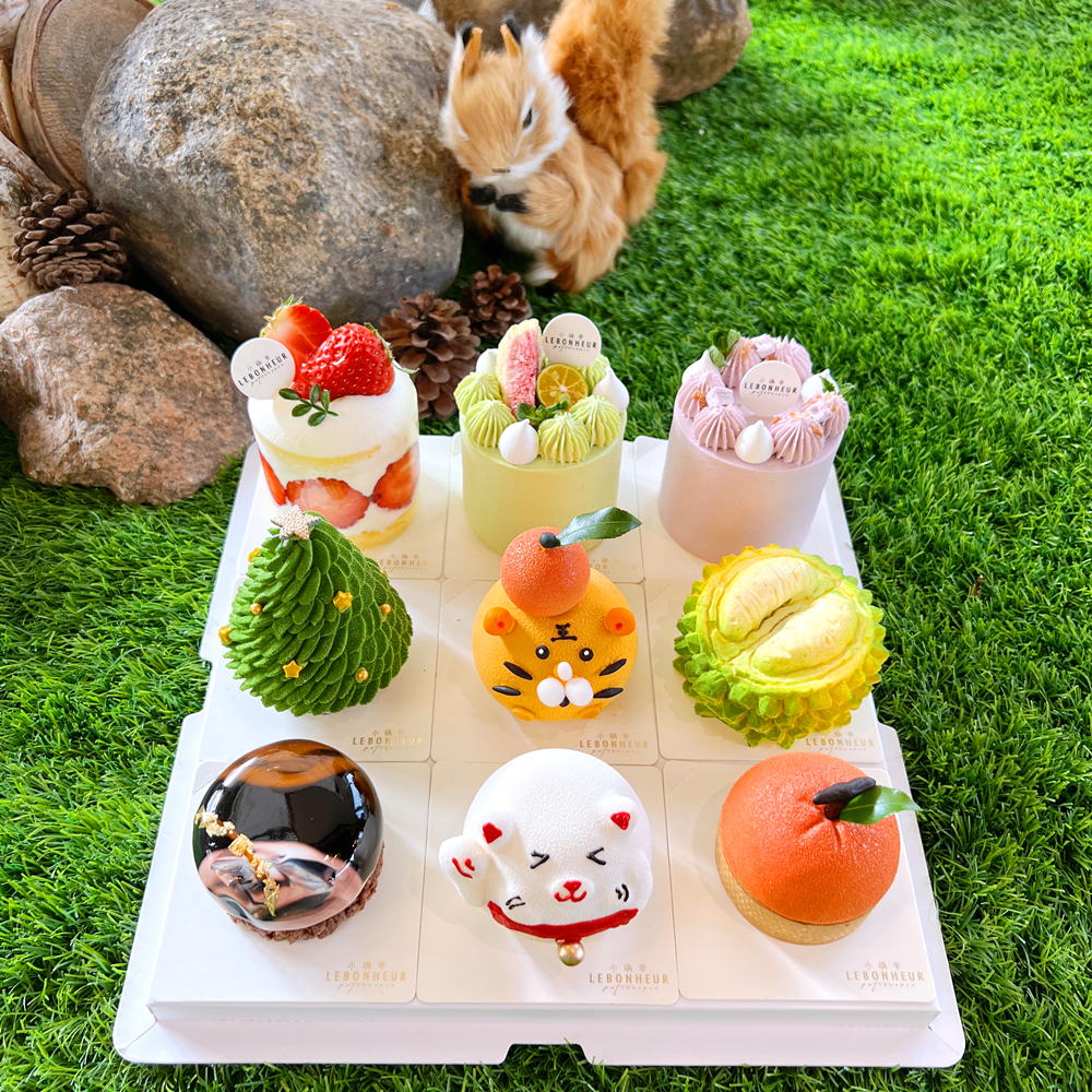 好运爆棚九宫格礼盒 · 法式西点