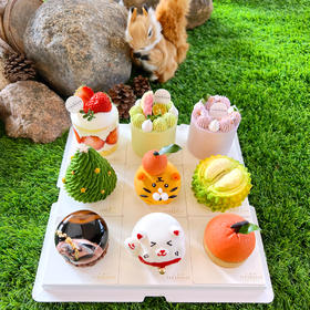 好运爆棚九宫格礼盒 · 法式西点