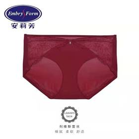 【列维斯蕾丝】安莉芳女士棉质底裆内裤性感中腰三角裤E13591