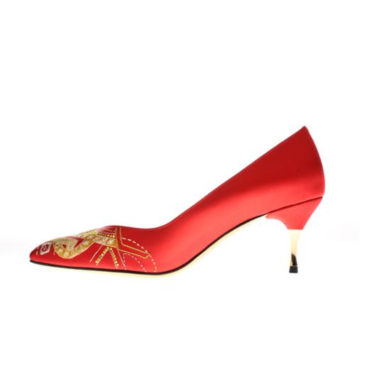 sheme新中式《高山族》系列之《生命之境》真皮女鞋原创文化设计时尚晚宴派对可定制 商品图10