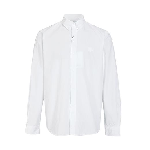 【超惠秒】KENZO 高田贤三 男士全棉虎头刺绣宽松款百搭长袖衬衣10526 商品图0