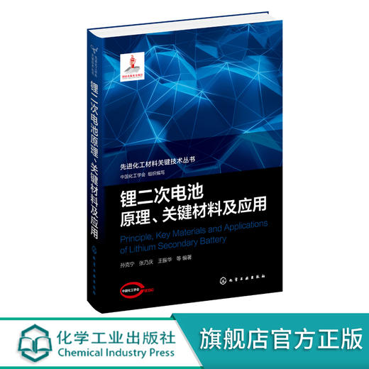 锂二次电池原理、关键材料及应用-先进化工材料关键技术丛书 商品图0
