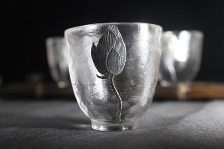 华艺银坊 绽放系列 家用茶杯茶具  办公茶杯  会客茶杯 商品图2