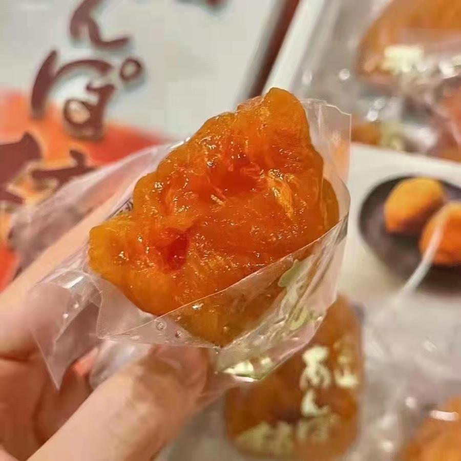 【日本富山柿饼】9枚/盒,自然甜,刚刚好,糯软旺,肉厚实