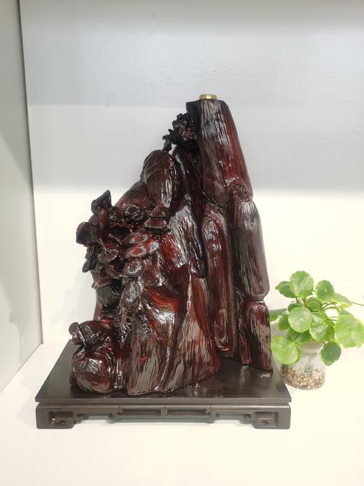 松鹤倒流香摆件（含底座） 商品图0