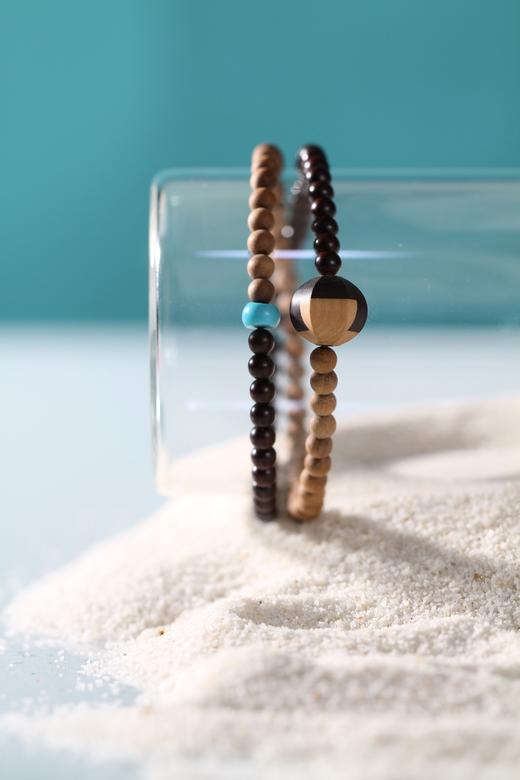 XYZT0274°紫檀+老山手串 商品图0