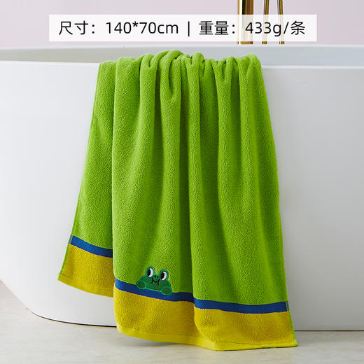 【line-friends正版联名】  绣花浴巾 85度高温不褪色 商品图4