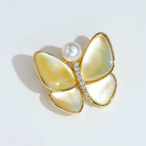 5-9mm 近圆 无瑕 极强光 合金 母贝