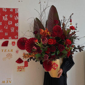 多福多金 · 年宵瓶花