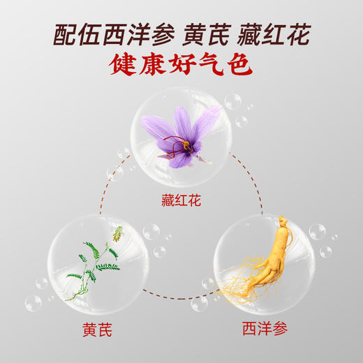 神农金康 藏红花西洋参黄芪桂圆红枣枸杞茶人参组合茶 原生态真滋补 喝护家人健康 商品图1