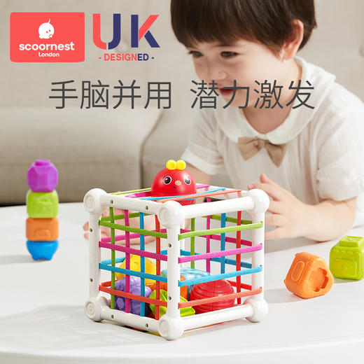 科巢婴儿玩具9个月宝宝早教6个月以上七八0一1岁7儿童益智塞塞乐 商品图0