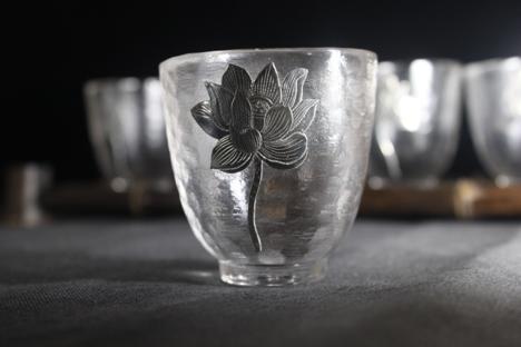 华艺银坊 绽放系列 家用茶杯茶具  办公茶杯  会客茶杯 商品图4