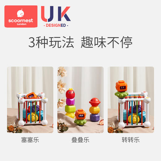 科巢婴儿玩具9个月宝宝早教6个月以上七八0一1岁7儿童益智塞塞乐 商品图1
