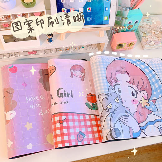 【可爱卡通鼠标垫】卡通鼠标垫办公室电脑键盘垫学生家用写字书桌垫游戏鼠标垫-QQ 商品图2