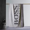 HUGO BOSS/雨果博斯 HUGO BOSS LOGO 格纹毯汽车毯舒柔毯（灰）100*140cm 商品缩略图0