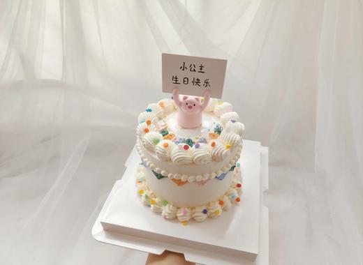举牌小猪蛋糕 商品图0