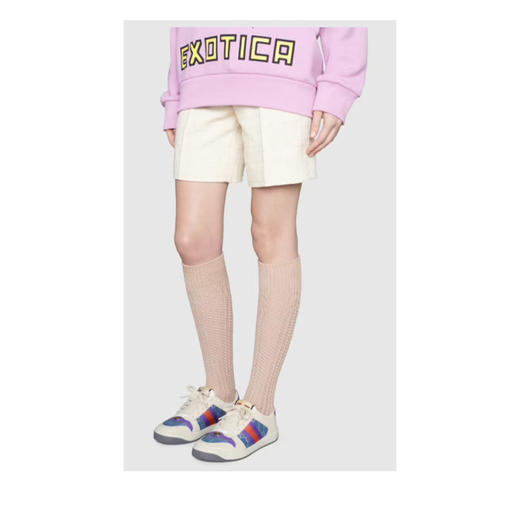 GUCCI 古驰 Screener系列女士织带运动鞋 女士休闲鞋 混色 577684 2C830 4690 商品图3