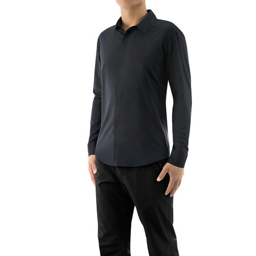 【特价商品部分可能有小瑕疵不影响穿着】优极UG 男款 商务休闲无缝长袖衬衫 商品图4