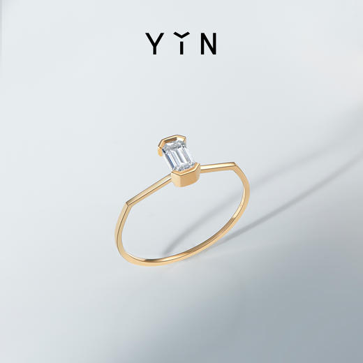 「熠」光芒系列 祖母绿钻石戒指 商品图8