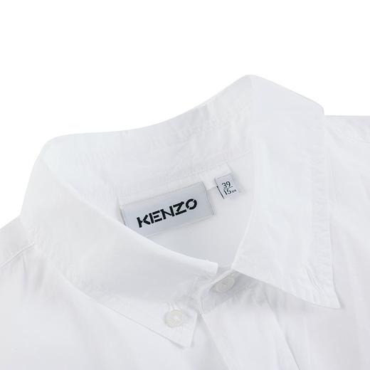 【超惠秒】KENZO 高田贤三 男士全棉虎头刺绣宽松款百搭长袖衬衣10526 商品图3