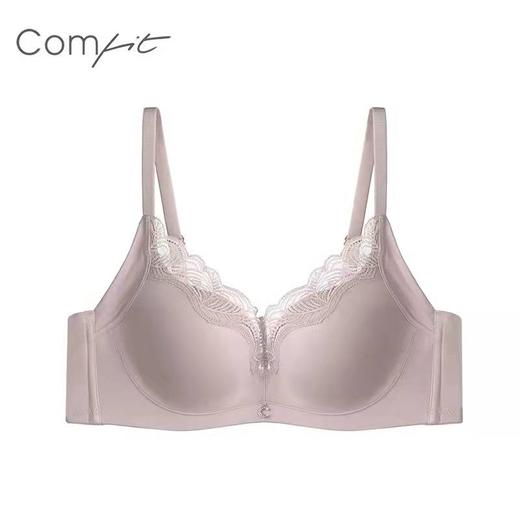 安莉芳旗下Comfit无钢圈内衣女大码蕾丝调整型聚拢红色文胸CB0929 商品图1