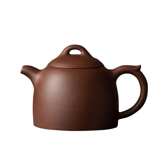 茶香记  红棕底槽清 小秦权 紫砂壶  沉稳大气 七砂出品  茶壶 商品图4