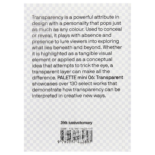 【中商原版】Palette Mini 06: Transparent 进口艺术 调色板迷你系列06：透明色 商品图1