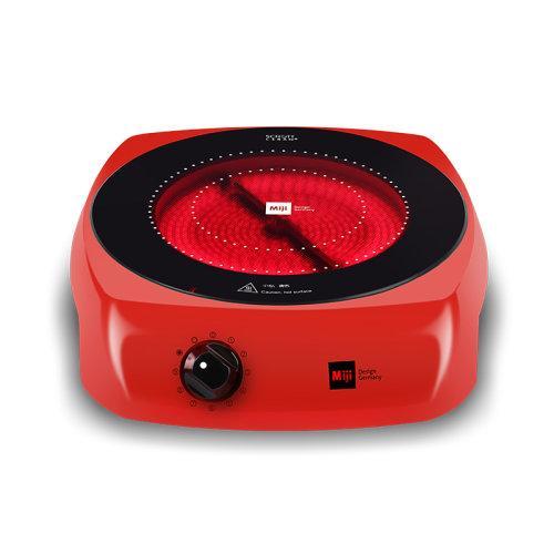 米技（MIJI）电陶炉电磁炉德国米技炉家用煮茶炉定时双圈烹饪流线跑车款电陶炉Miji Gala I 1600W 商品图3