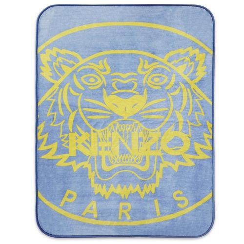 KENZO/高田贤三 经典虎头毯法兰绒毯绒毯140*100cm 商品图1