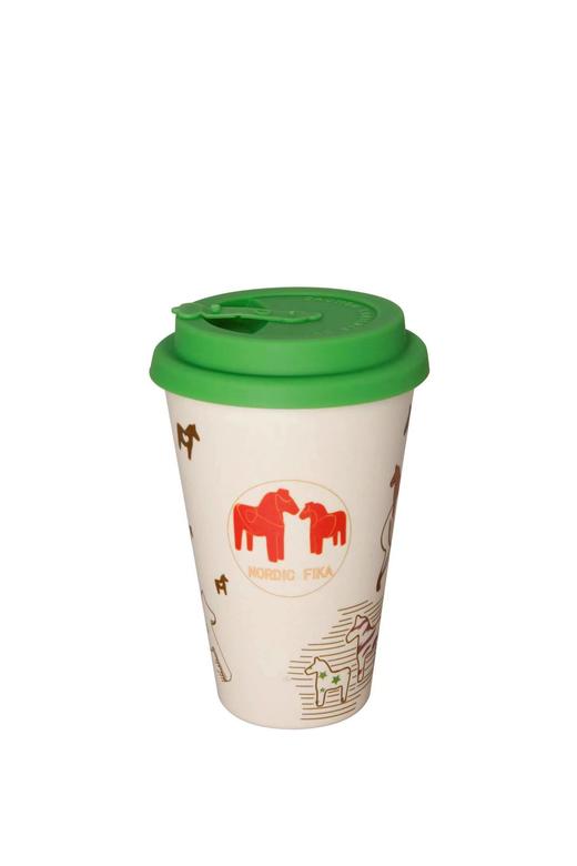 北欧竹纤维绿色水杯 商品图0