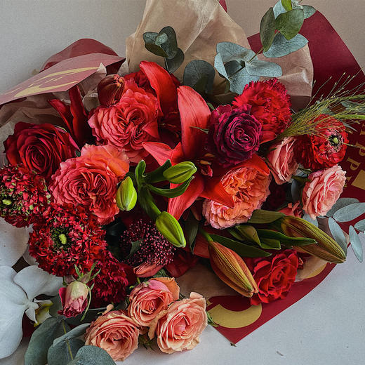 锦上添花 · 年宵花束（鲜花款） 商品图2