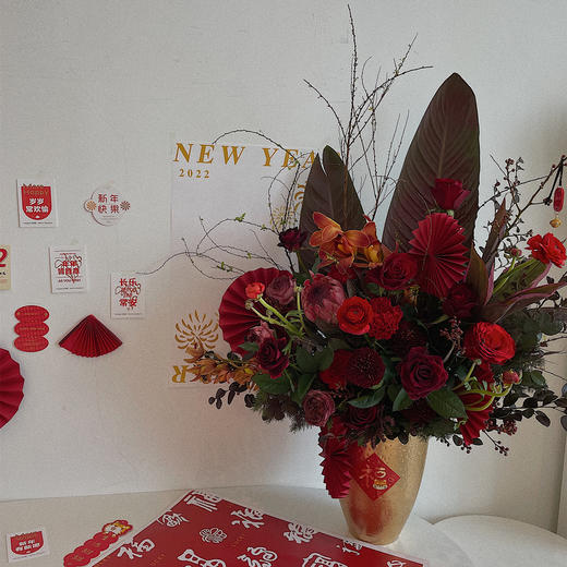 多福多金 · 年宵瓶花 商品图2