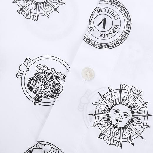 【超惠秒】Versace 范思哲 男士印花全棉休闲长袖衬衣 10521 商品图6
