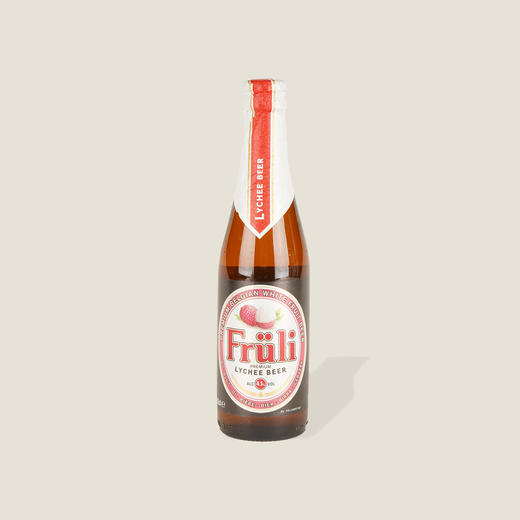 芙力荔枝啤酒 330ml 商品图0