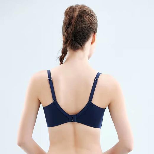 安莉芳旗下Comfit无钢圈内衣女大码蕾丝调整型聚拢红色文胸CB0929 商品图3