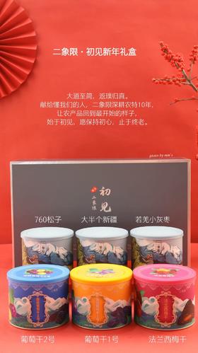 二象限 初见 年货坚果礼盒·
