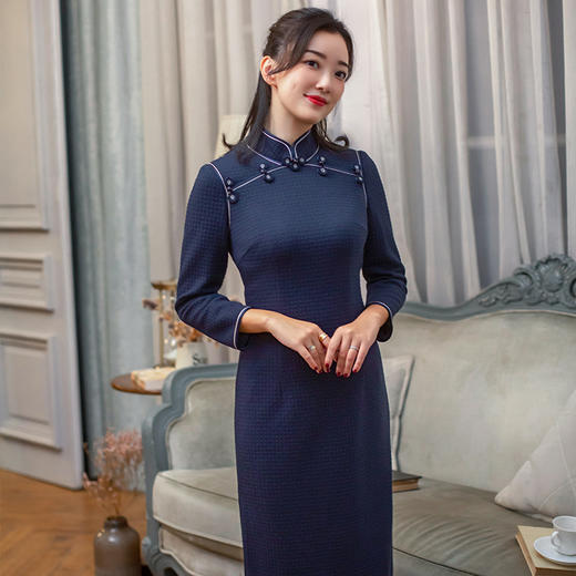 【福利秒杀-非质量问题不退不换】 景泰 旗袍 商品图1