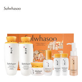 雪花秀 三件套带面霜（水125ml+30ml+乳125ml+30ml+面霜45ml+精华15ml+洁面30ml）