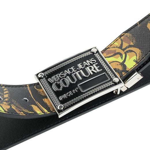 范思哲（VERSACE JEANS COUTURE）男士皮带休闲板扣腰带 商品图6